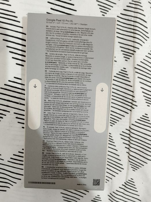 Google Pixel 10 Pro XL 256 GB