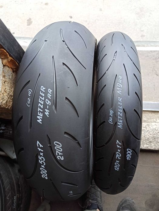 Мото шини комплект 120/70 160 180 60 190 200/ 50 55 R17