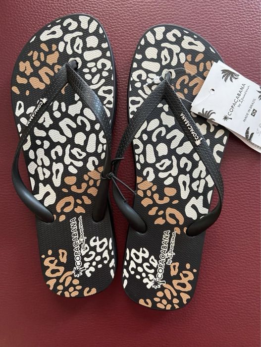 Klapki japonki damskie Ipanema czarne rozmiar 38/39 nowe