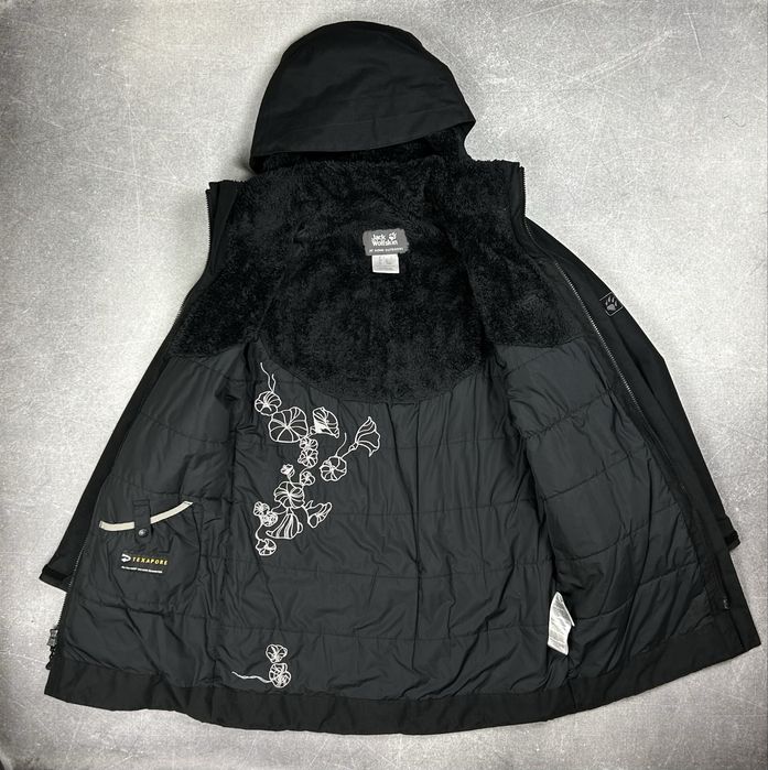 Jack wolfskin куртка утеплена парка подовжена