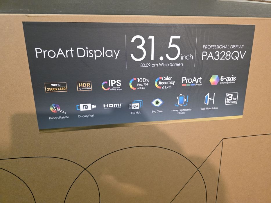 Monitor Asus ProArt PA328QV 32" novo