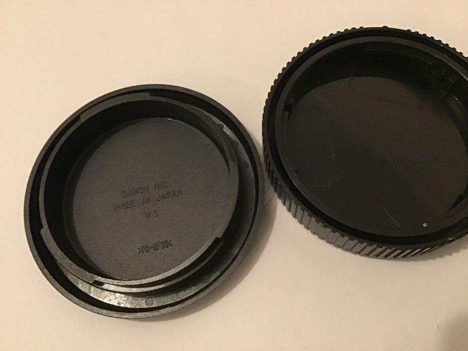 Tampas de objetivas varias marcas