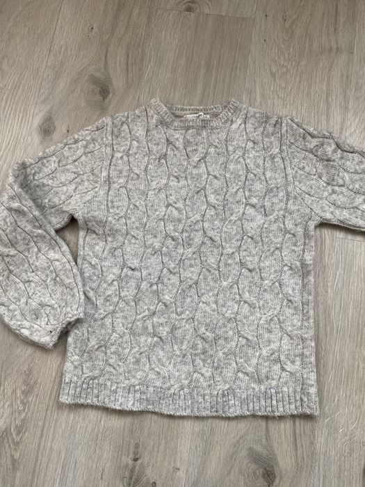 Светр сірий Манго H&M