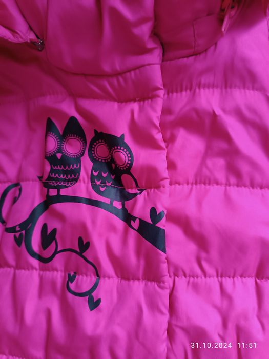 Куртка для дівчинки