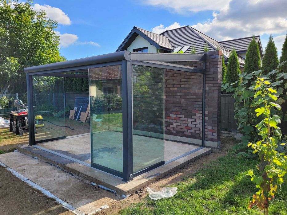 Ogród szklany - zimowy, zadaszenie tarasu I Wymarzone tarasy 3x5,06