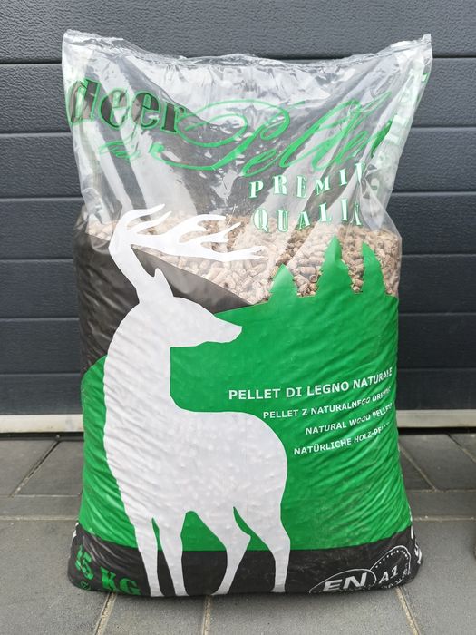 Pellet Alan, Igła, przemysłowy A1 A2 6mm En A1 plus Premium sosna transport