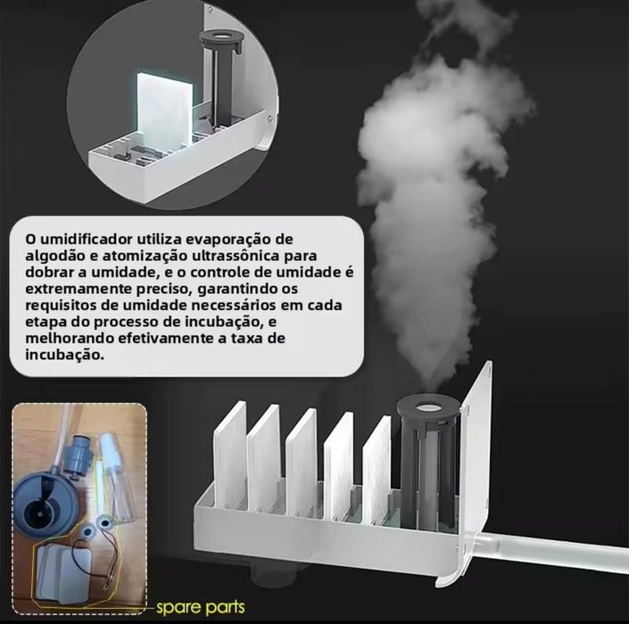[NOVO] Chocadeira/Incubadora Automática 24 Ovos  *Portes grátis