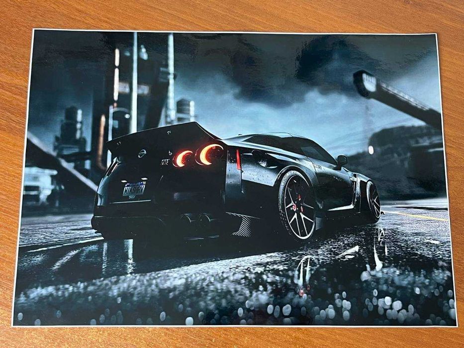 Наклейка на кришку до ноутбука "Мото" , під розмір 15.6/16 дюймів