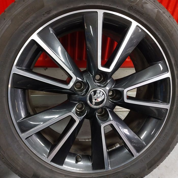 Oryginalne Felgi Aluminiowe Skoda 17" 5x112 7J ET45 Super Stan !