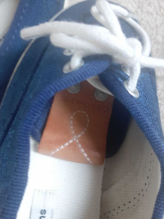 Nowe granatowe sneakersy marki Calvin Klein