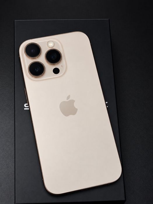 iPhone 16 Pro 256 GB Desert | SIM+SIM | Standard ASIS+ | Bateria 100% | 0 cykli | Gwarancja 12M | NIEAKTYWOWANY