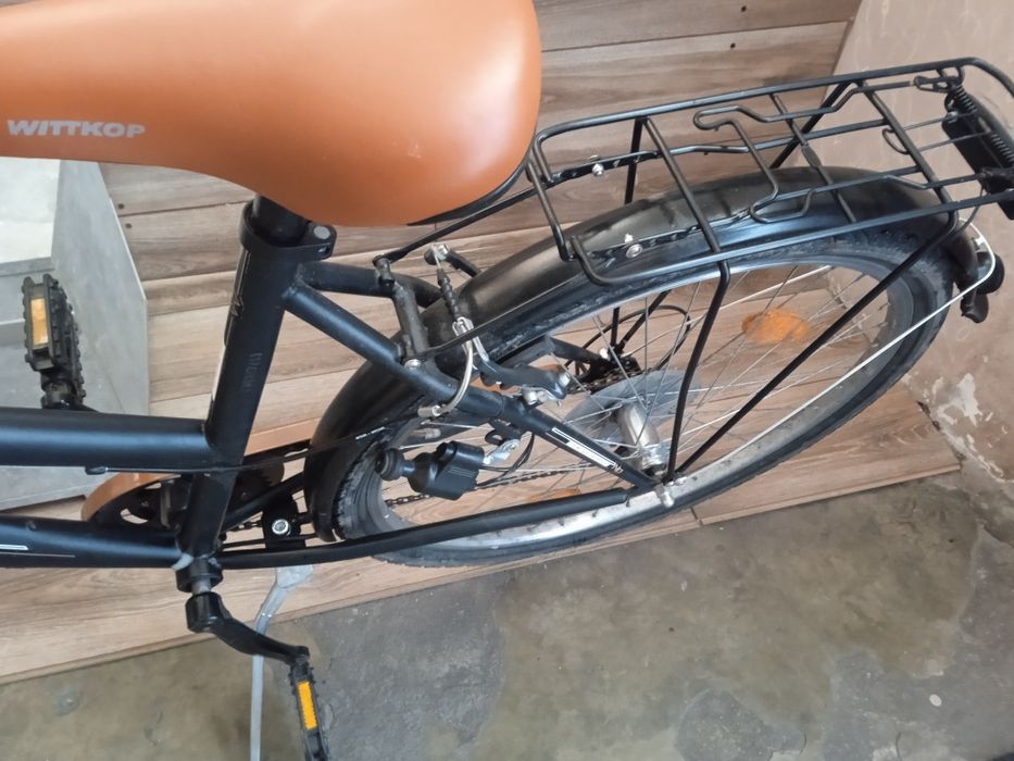 Rower miejski czarny