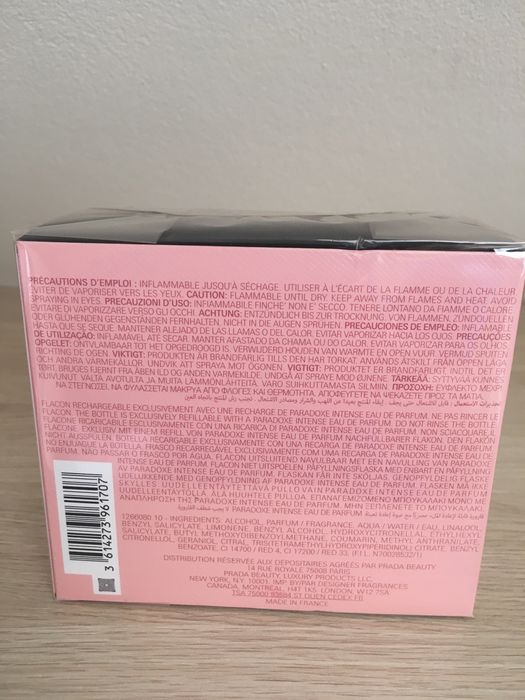 Perfum PRADA  Paradoxe Intense