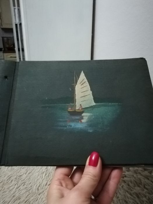 Stary album do zdjęć