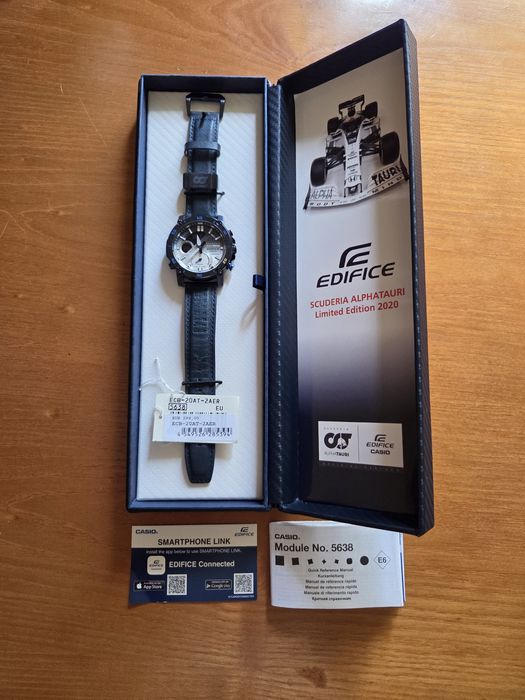 Casio Edifice edição Especial ECB-20AT-2A como Novo Factura64284019794818121