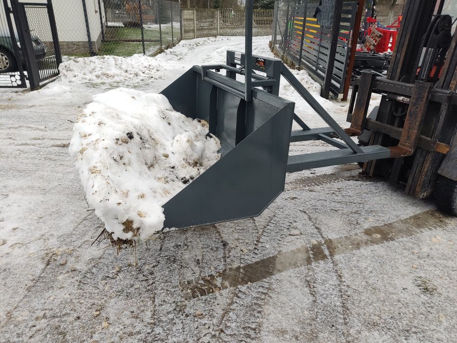 łyżka do wózka widłowego- szufla do ładowarki- do wózka linka siłownik