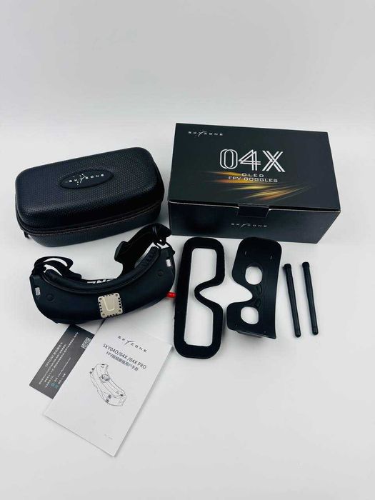 Окуляри Skyzone FPV Goggles, SKY04X Pro 5G Black, для польотів на FPV, Арт: 44307