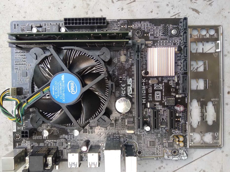 Комплект Intel Core i5-6600 + Asus H110M-K + 8 Gb DDR4+