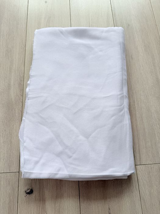 Dresowka biala drapana