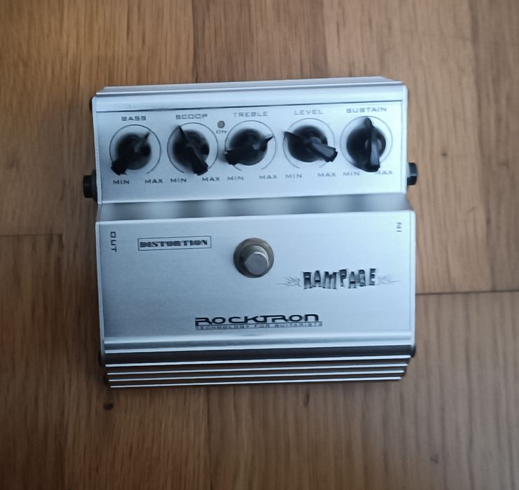 Pedal Distorção Rocktron Rampage