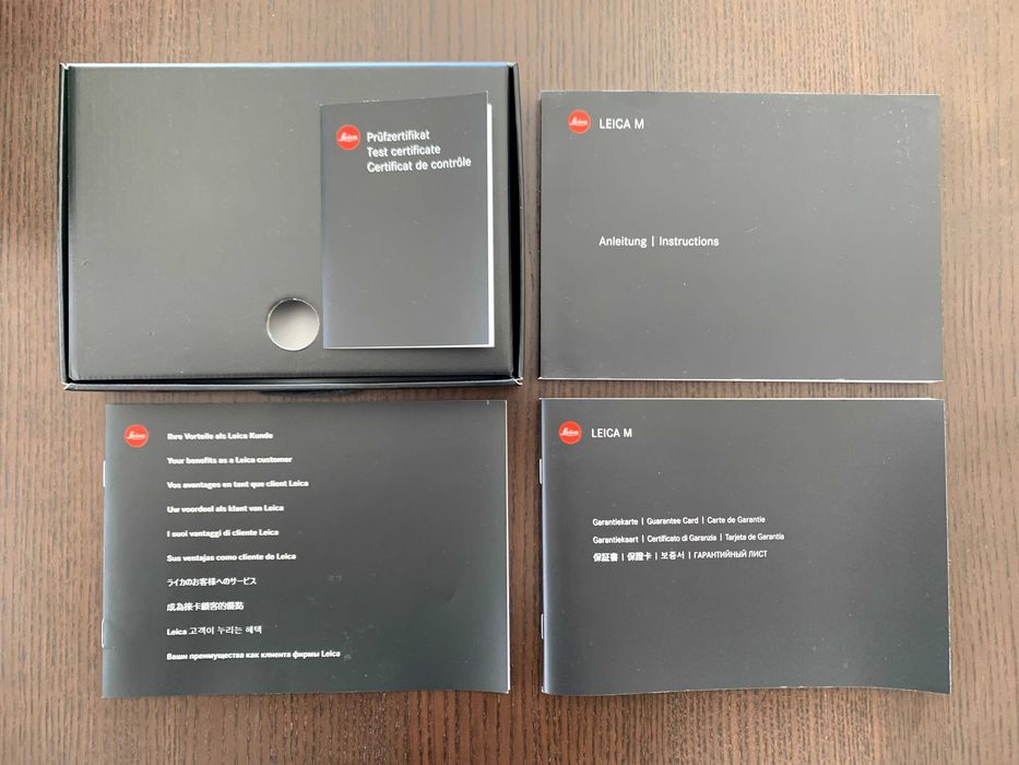 Máquina Fotográfica Leica M262