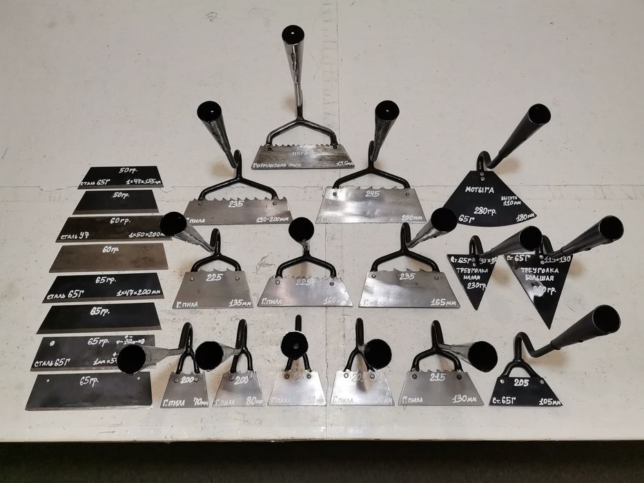 Сапа сапка лезвие сталь 65Г, Германска пила Мотыга Треуголка Качество!