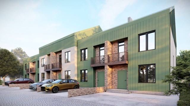 Доступні сучасні тауни біля озера. Газ є