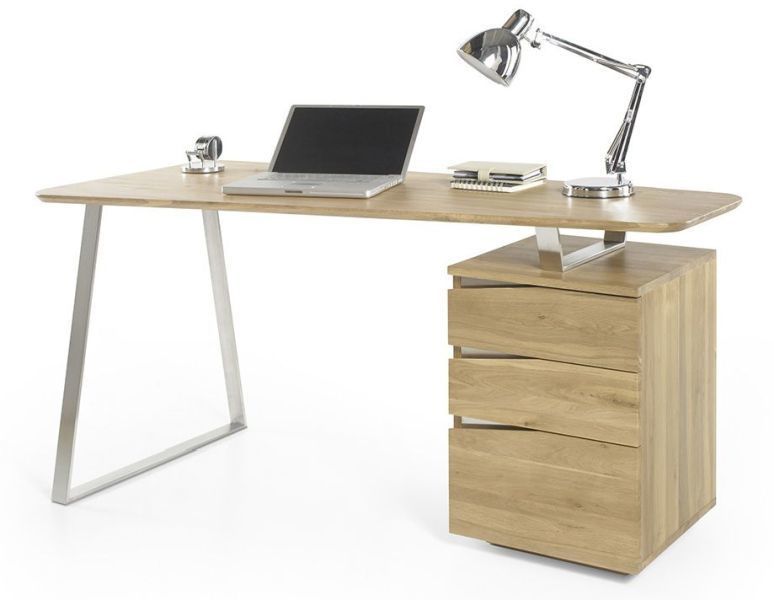 Biurko z Kontenerkiem DĄB LITY TORI 40324AZ