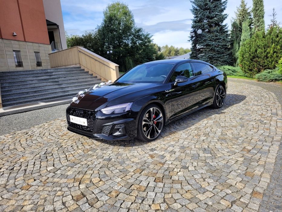 Wyjanem samochodu do ślubu Audi A5 S-Line