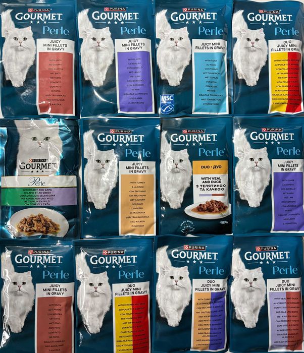 Saszetki Gourmet Perle 100x85g mix