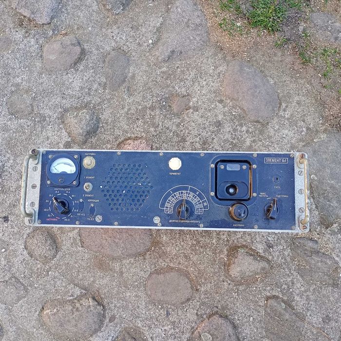 Lampowa radiostacja radziecka ELEMENT Nr1