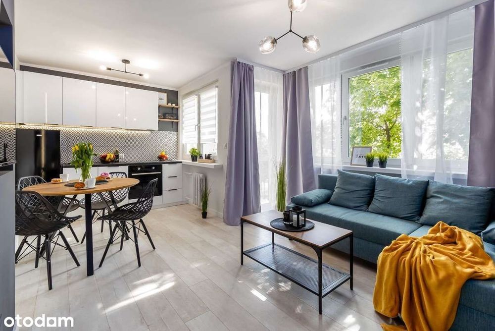 Komfortowy Apartament 2-pok z Balkonem Centrum