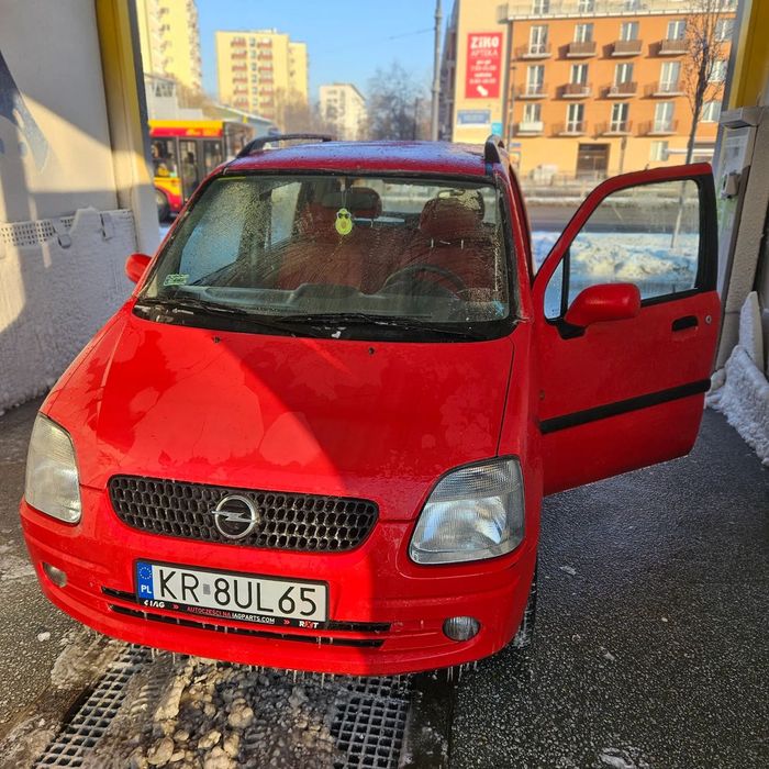 Opel Agila Opel Agila 2001:sprawny, z hakiem lub baza na czesci