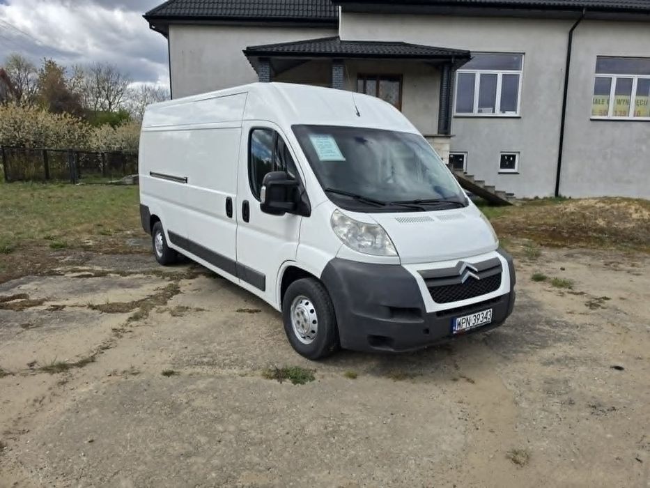 Citroën Jumper  L3H2 Super stan, niski przebieg, po serwisie. Klimatyzacja, FV 23%