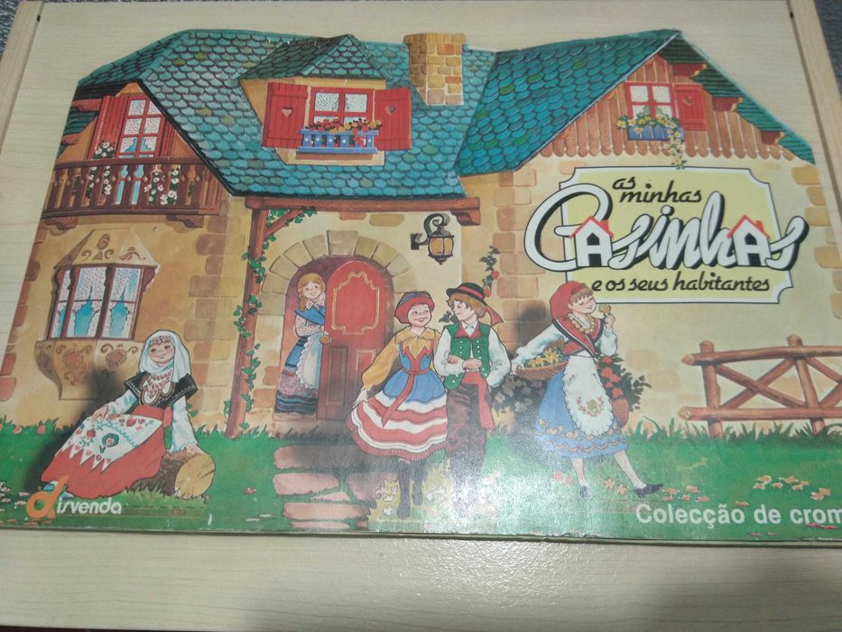 Caderneta de cromos "As Minhas Casinhas e seus Habitantes" - raridade