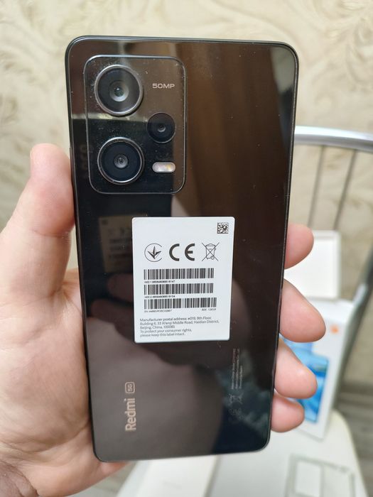 ИГРОВОЙ Xiaomi redmi note 12Pro 5G, память 6+6-128гиг,хорошее состояние.