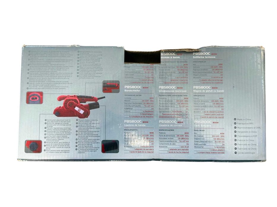 Szlifierka taśmowa Performance Power PBS8000C 800W