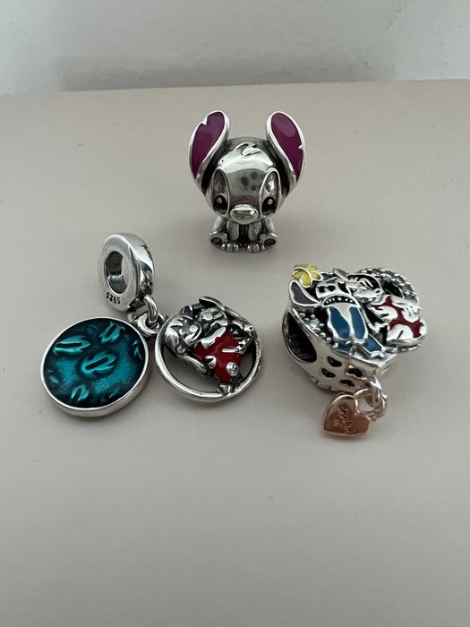 Contas em Prata [S925] para pulseira Pandora / Disney