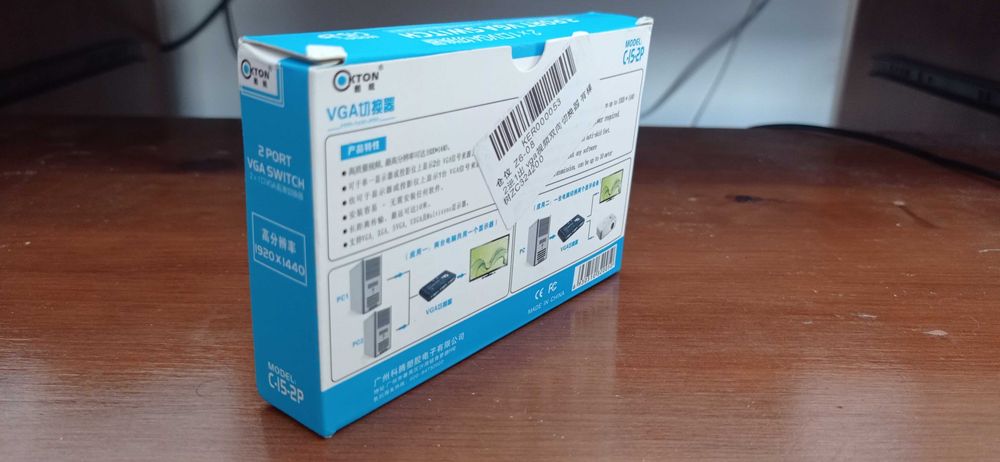 VGA Switch Comutador NOVO