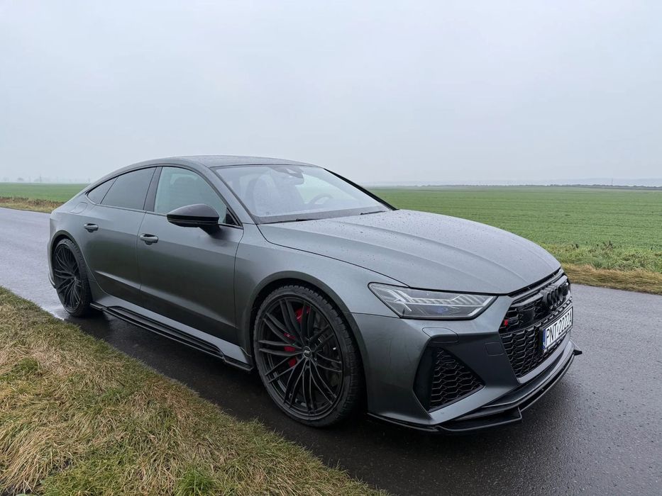 Audi RS7 Sportback RS7 Hud B&O Nigt Vision Pneumatyka Oś.skrętna Full serwis ASO Zamiana