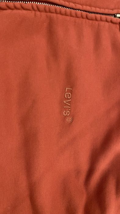 Sweatshirt / Casaco com Capuz Levi’s Laranja / Terracota – Tamanho CL