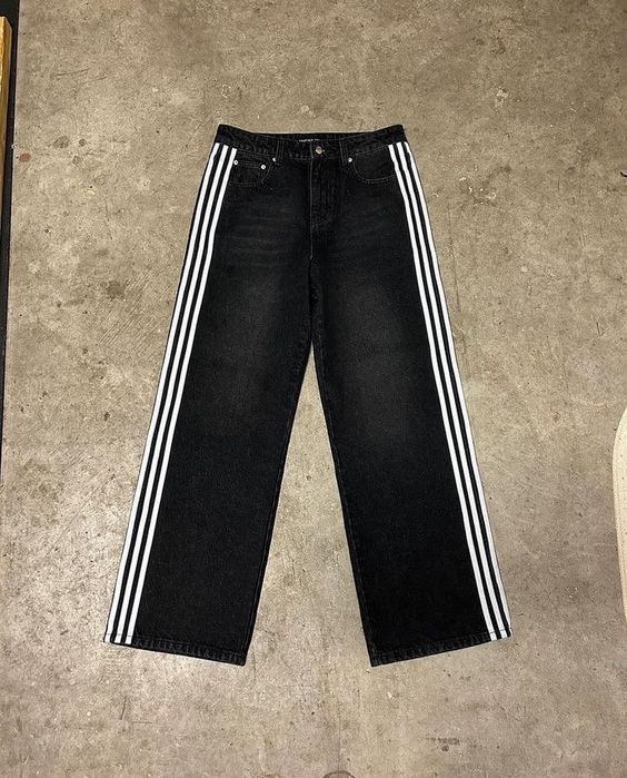 широкие штаны Adidas-Balenciaga