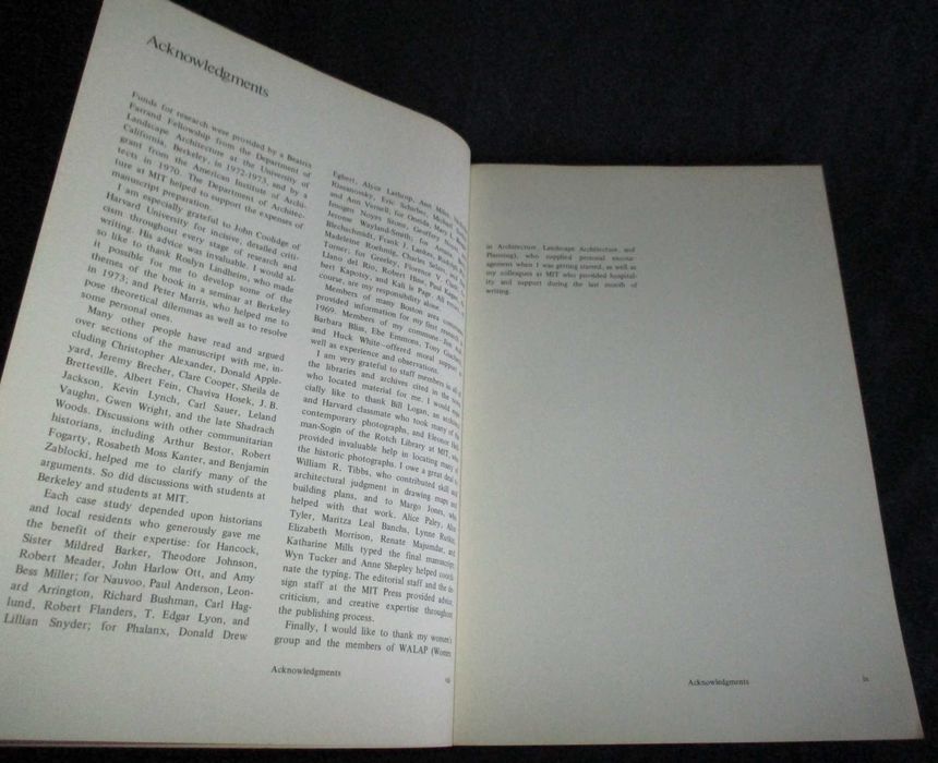 Livro Seven American Utopias Architecture of Communitarian Socialism