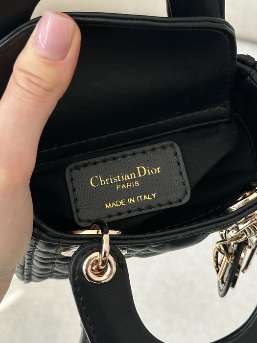 Torebka Dior lady micro black