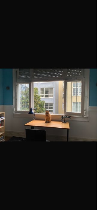 Secretaria de madeira