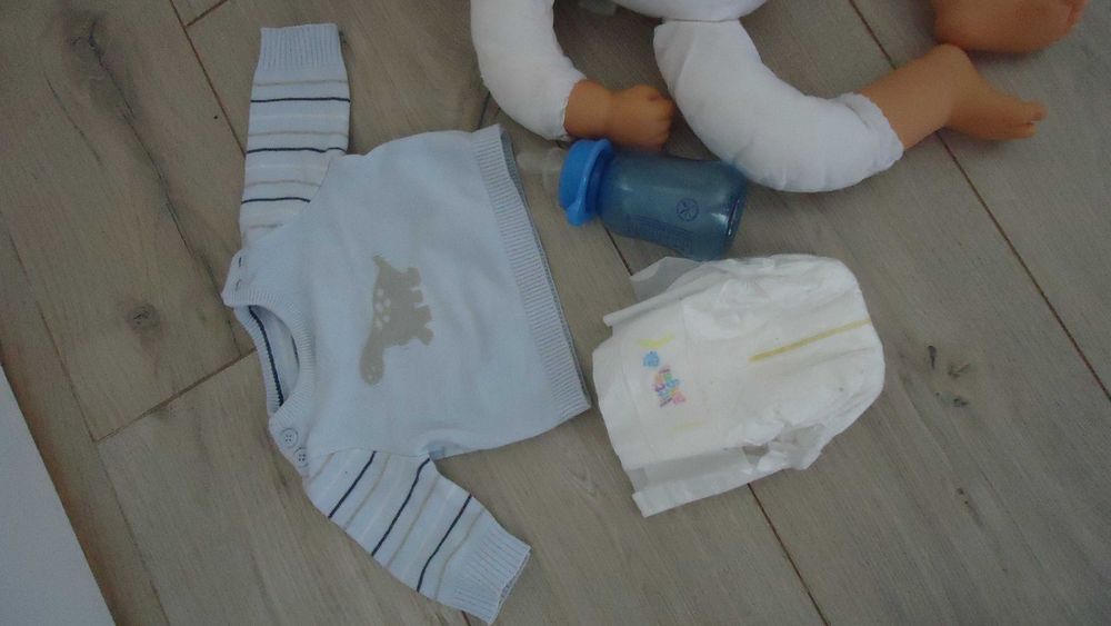 48cm  duża lalka CHOU CHOU bobas 48cm bobas Zapf Creation lalka