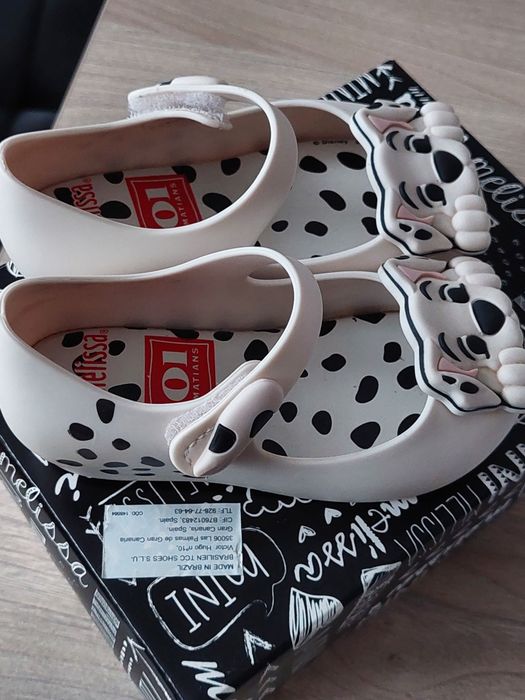 Buty MINI MELISSA 101 dalmatyńczyk r.22/23