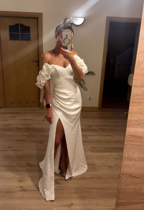 Suknia ślubna NOWA z Dama Couture XS/34