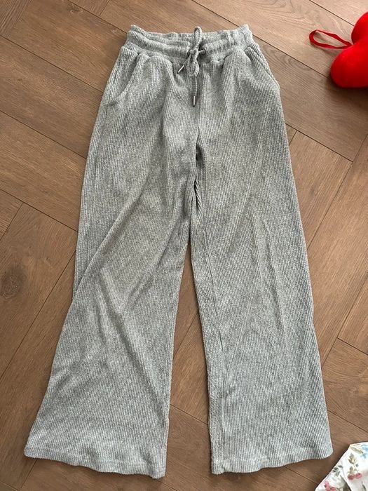 Spodnie prazki prazkowane luzne dzwony