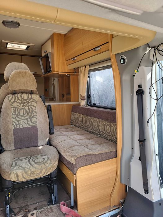 fiat ducato swift sundance 530 lp 2010r kamper zabudowa wyposażenie wnętrze środek kampera